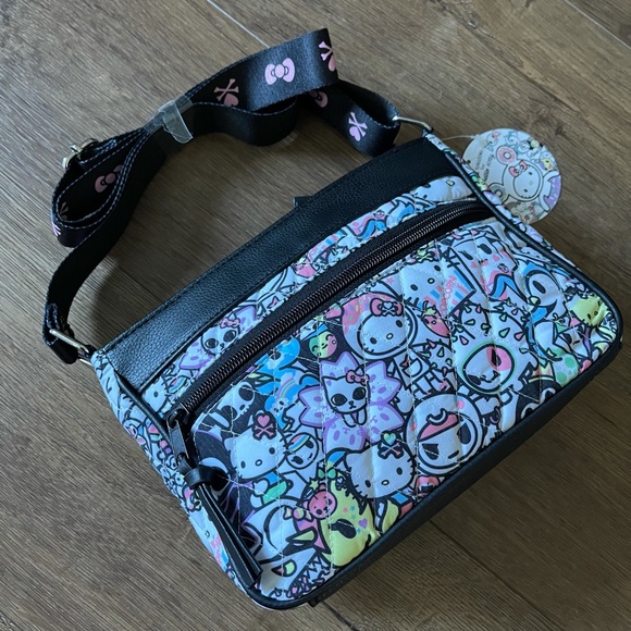 Hello Kitty Handbags - HELLO KITTY & TokiDoki-Imported (NWT) Crossbody Handbag